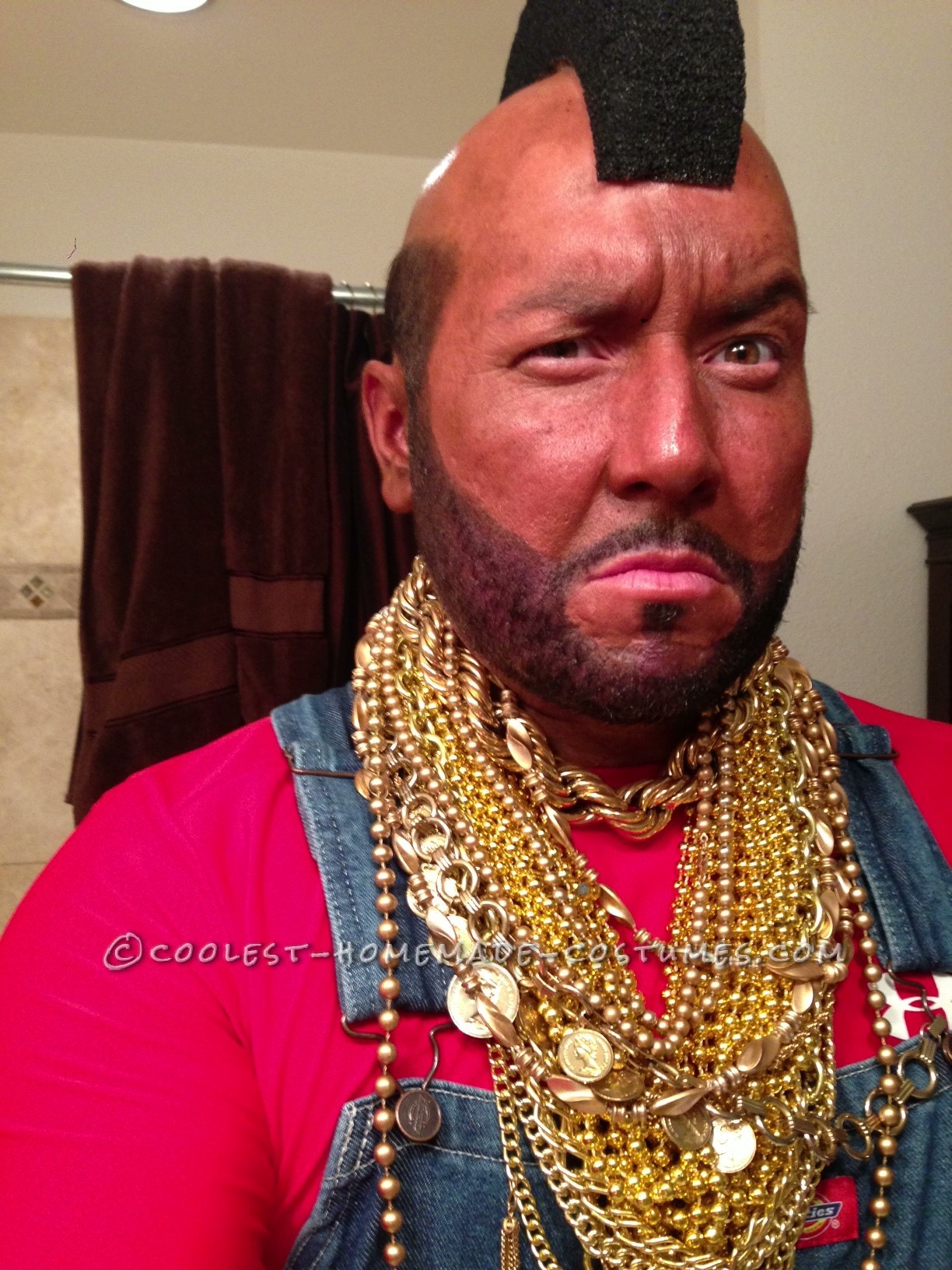 Bad Ass Mr.T Halloween Costume