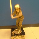 Cool Homemade Baseball Trophy Costume