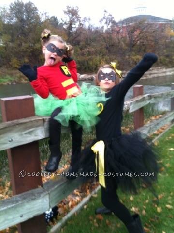 Girly Batman and Robin Costumes