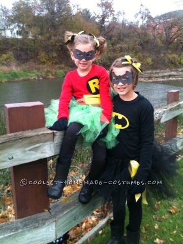 Girly Batman and Robin Costumes