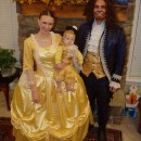 Beauty and the Beast with Baby Lumiere Family Costume