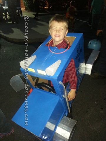 Big Rig Truck Halloween Costume for a Boy