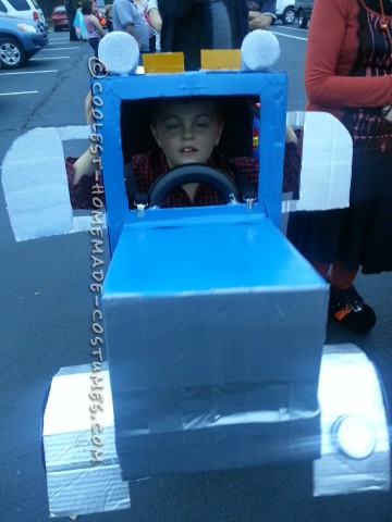 Big Rig Truck Halloween Costume for a Boy