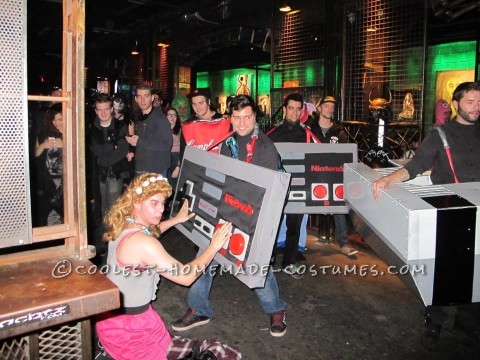 Over-the-Top Group Halloween Costume: Biggest Nintendo Ever!