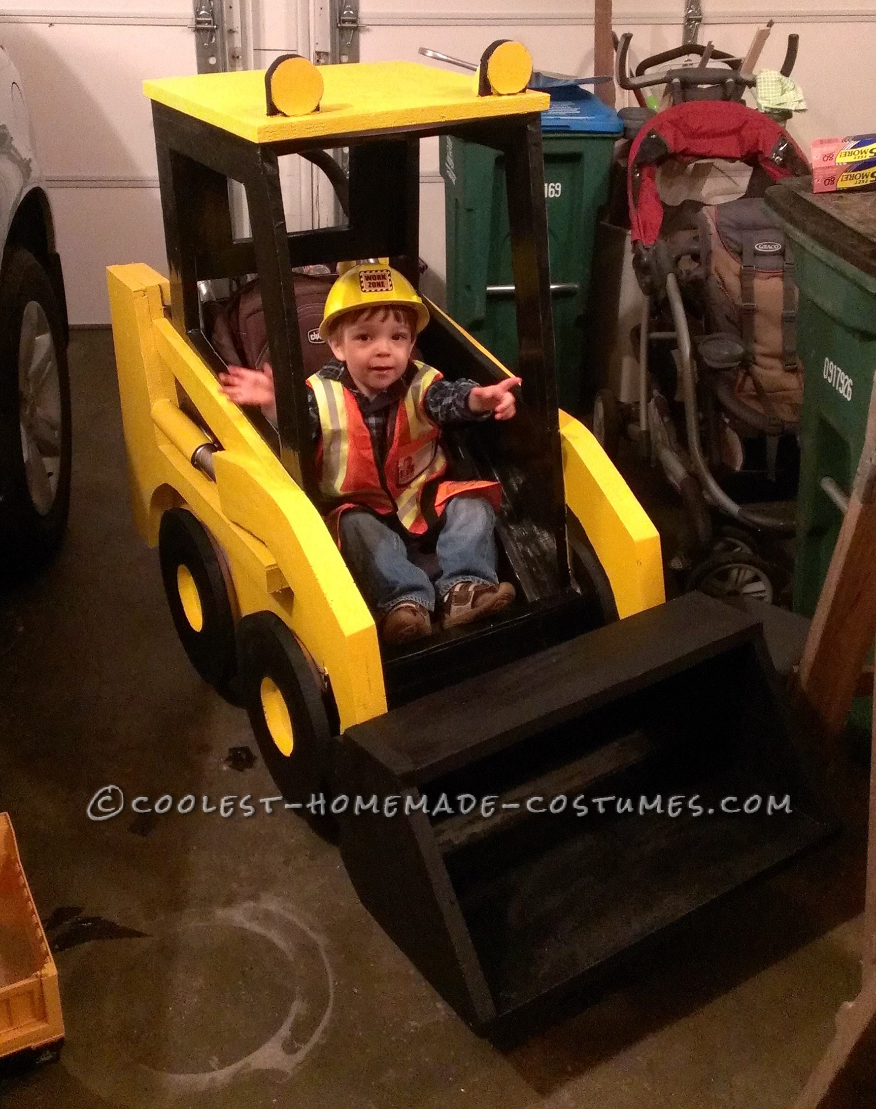 Awesome Bobcat Stroller Wrap for Toddler Obsessed with Construction Equipment