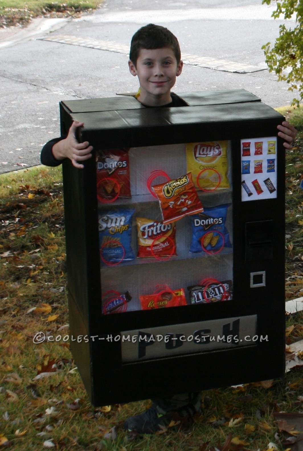 Boy's Awesome Vending Machine Costume
