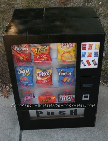 Boy's Awesome Vending Machine Costume