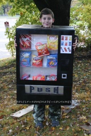 Boy's Awesome Vending Machine Costume