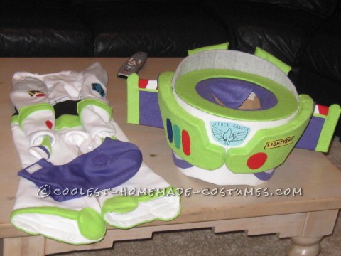 Cool Toddler DIY Halloween Costume: Buzz Lightyear Costume Like No Other Buzz!