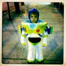 Cool Toddler DIY Halloween Costume: Buzz Lightyear Costume Like No Other Buzz!