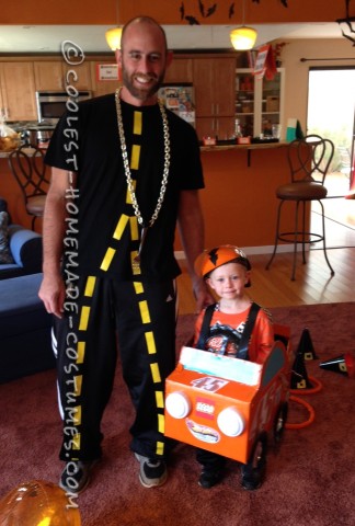 Cheap and Easy Car-Themed Family Halloween Costumes