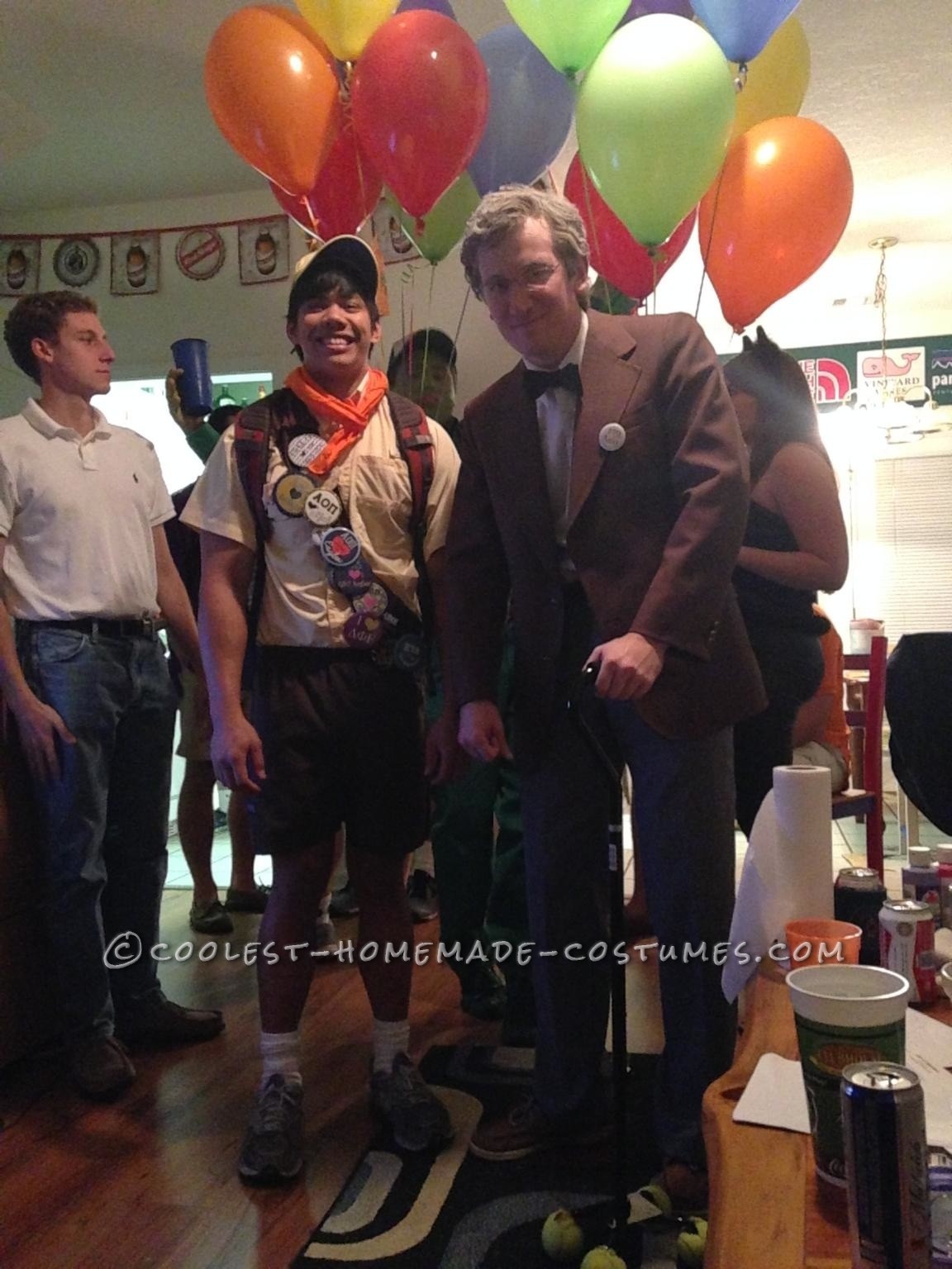 Cool Carl and Russell from Up Couple Halloween Costume