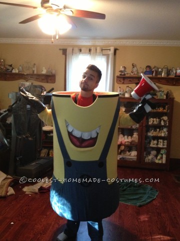 Cool Homemade Carl BeeDoo Minion Costume