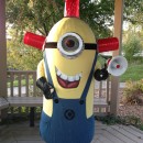 Cool Homemade Carl BeeDoo Minion Costume