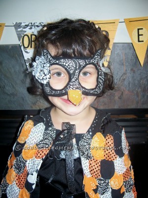 Cheap Shabby Chic Girl's Owl Witch Costume