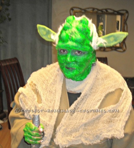 Cheap DIY Yoda Costume