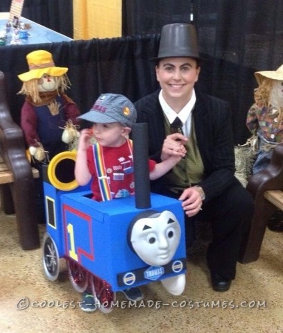 Choo Choo Thomas Costume for a Toddler