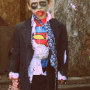 Creepy Clark Kent Superman Zombie Costume