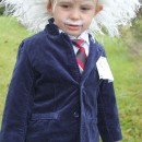 Cool Homemade Albert Einstein Toddler Costume