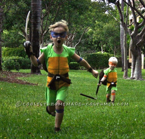 Coolest and Cheapest Homemade Ninja Turtle Costumes