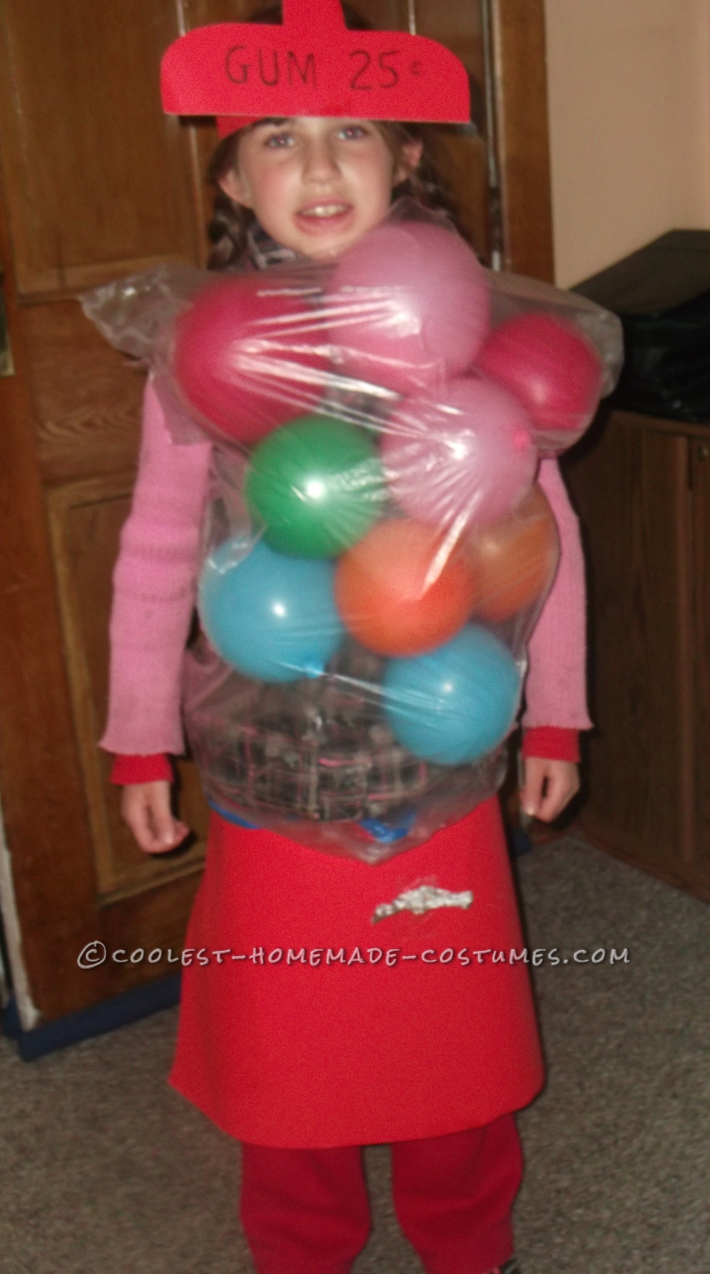 Coolest DIY Bubble Gum Machine Costume