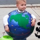 Coolest Paper Mache Earth Costume