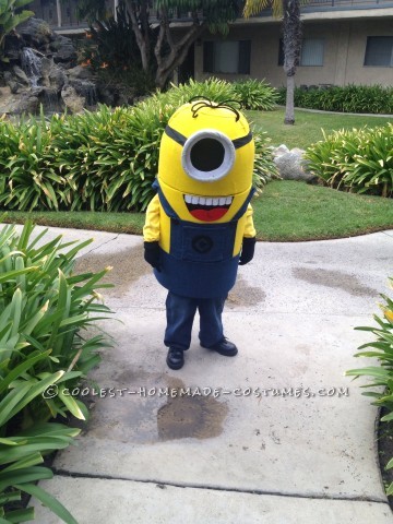 Coolest Handmade Minion Costume