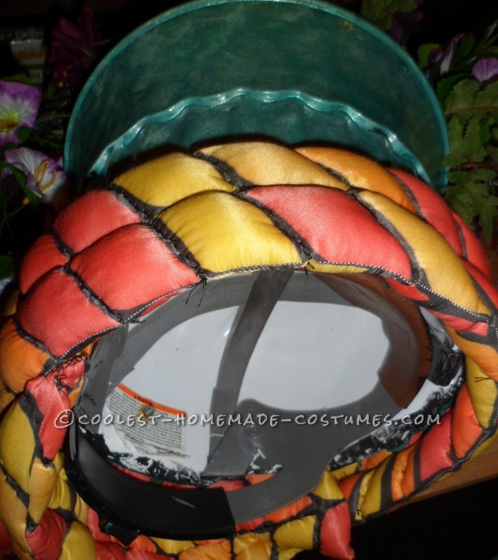 Underside of Flower Pot Showing Hard Hat