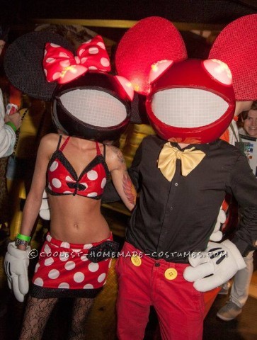Dead minnie discount mouse halloween costume