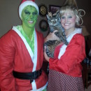 Cool Couples Halloween Costume: Grinch and Cindy Lou Who