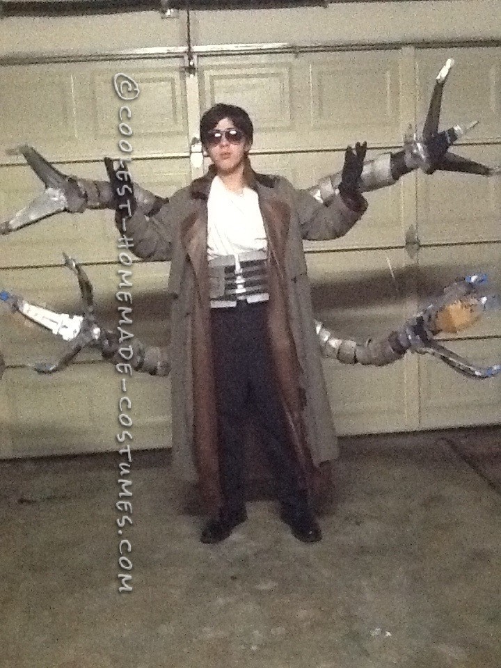 Coolest Homemade Doctor Octopus Costume