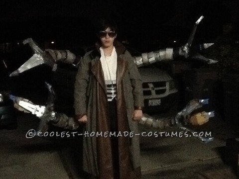 Coolest Homemade Doctor Octopus Costume