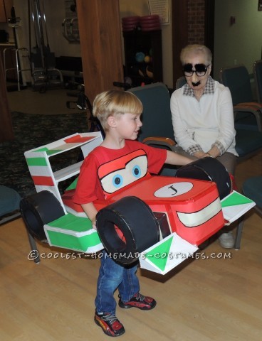 Coolest Homemade Francesco Bernoulli Costume from Disney's Cars