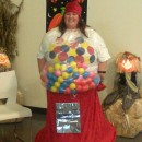 Coolest Homemade Gumball Machine Costume