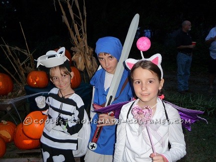 Coolest Moogle, Dry Bones and Link Group Halloween Costume