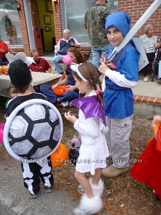 Coolest Moogle, Dry Bones and Link Group Halloween Costume