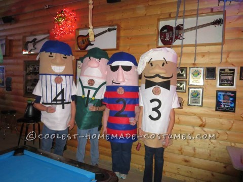 Coolest Milwaukee Brewer Racing Sausages Group Costume