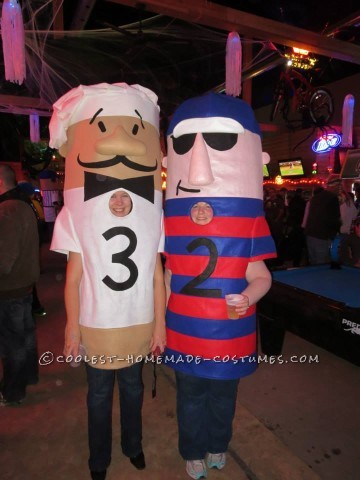 Coolest Milwaukee Brewer Racing Sausages Group Costume