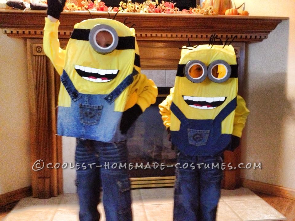 Coolest DIY Minion Halloween Costumes for Kids