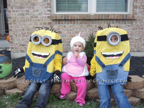 Coolest DIY Minion Halloween Costumes for Kids