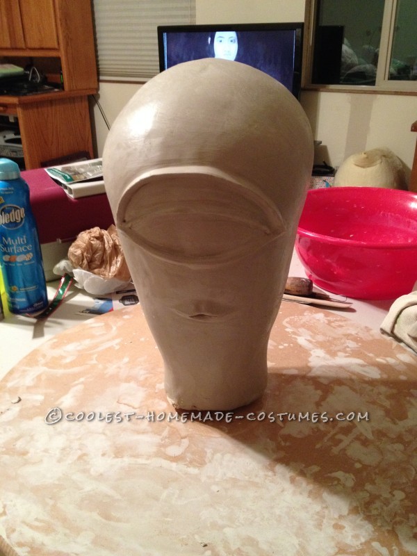 Clay mold of Celia