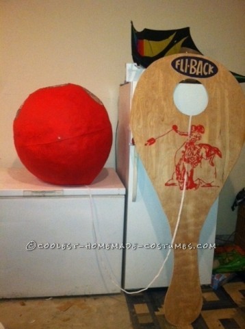 Coolest Paddle Ball Couple Halloween Costume