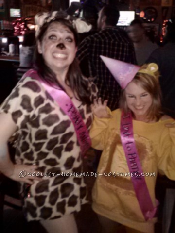 Coolest Giraffe Party Animal Halloween Costume