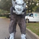 Larger-than-Life Grey Ghouly Stilted Gargoyle Costume