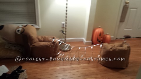 Cool Homemade Couples Slinky Dog Costume