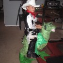 Cowboy Dragon Rider Illusion Costume