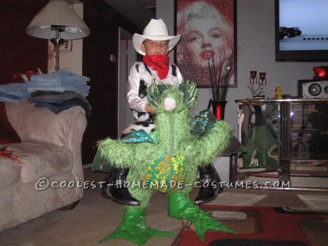 Cowboy Dragon Rider Illusion Costume