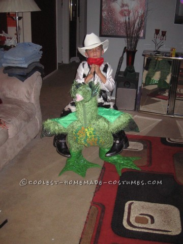 Cowboy Dragon Rider Illusion Costume