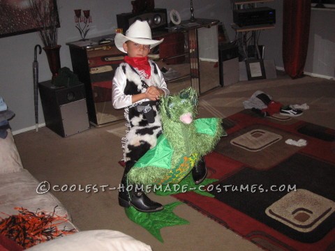 Cowboy Dragon Rider Illusion Costume