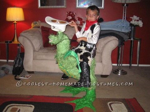 Cowboy Dragon Rider Illusion Costume